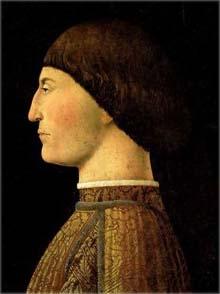 Piero della Francesca Portrait of Sigismondo Pandolfo Malatesta Sweden oil painting art